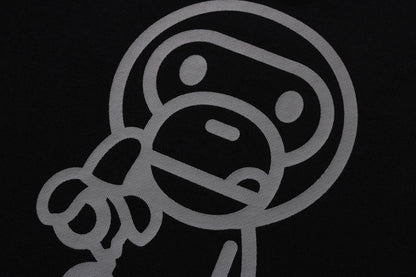 BAPE BAPE MILO ASSORTED RELAXED FIT CREWNECK SWEATSHIRT