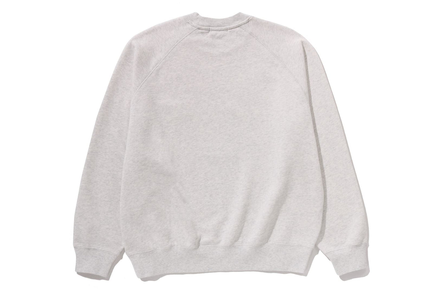 BAPE HEAVY WASH BABY MILO RELAXED FIT CREWNECK SWEATSHIRT