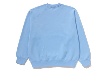 BAPE HEAVY WASH BABY MILO 寬鬆版型圓領衛衣