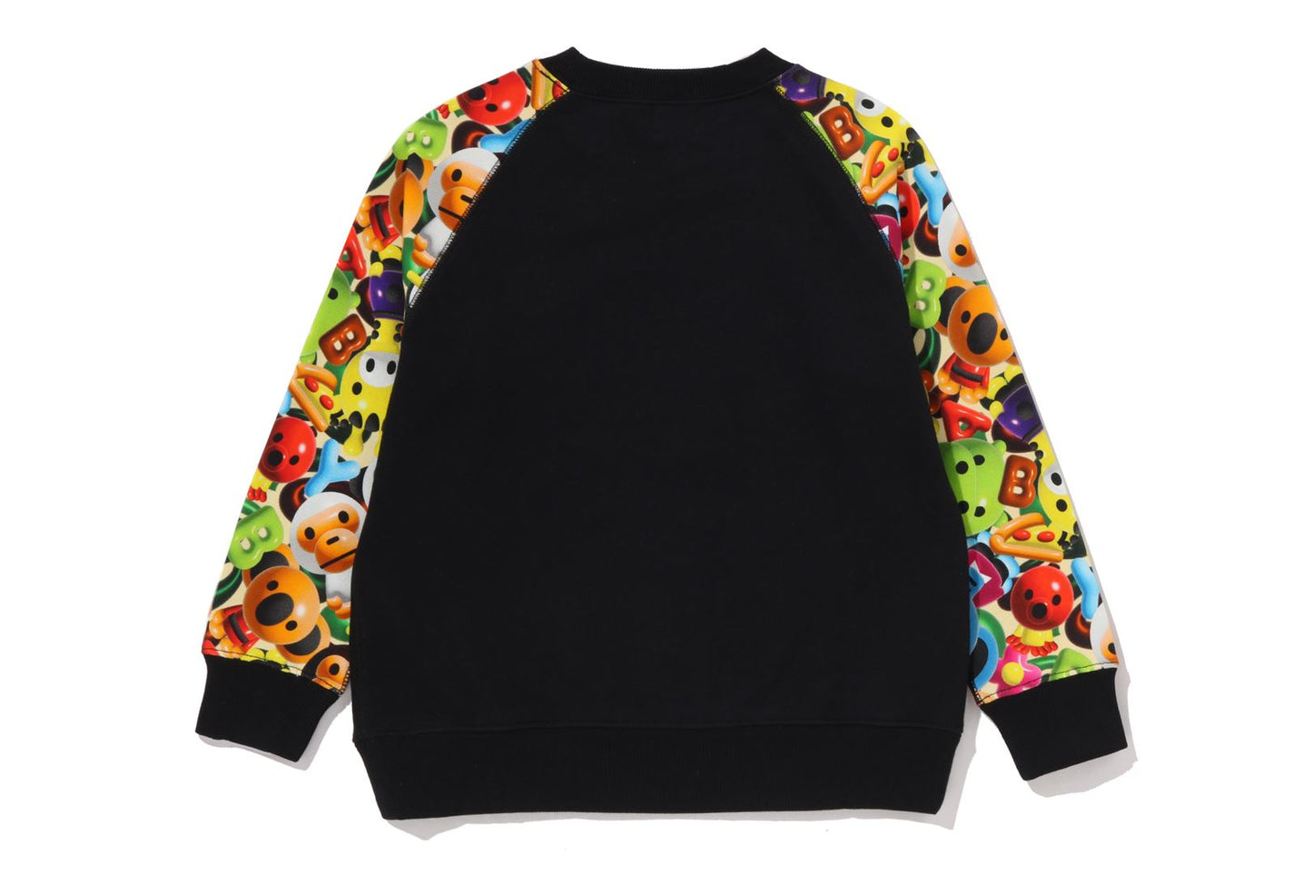 BAPE 3D MILO ALL FRIENDS 圓領運動衫