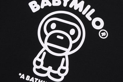 BAPE 3D MILO ALL FRIENDS 圓領運動衫