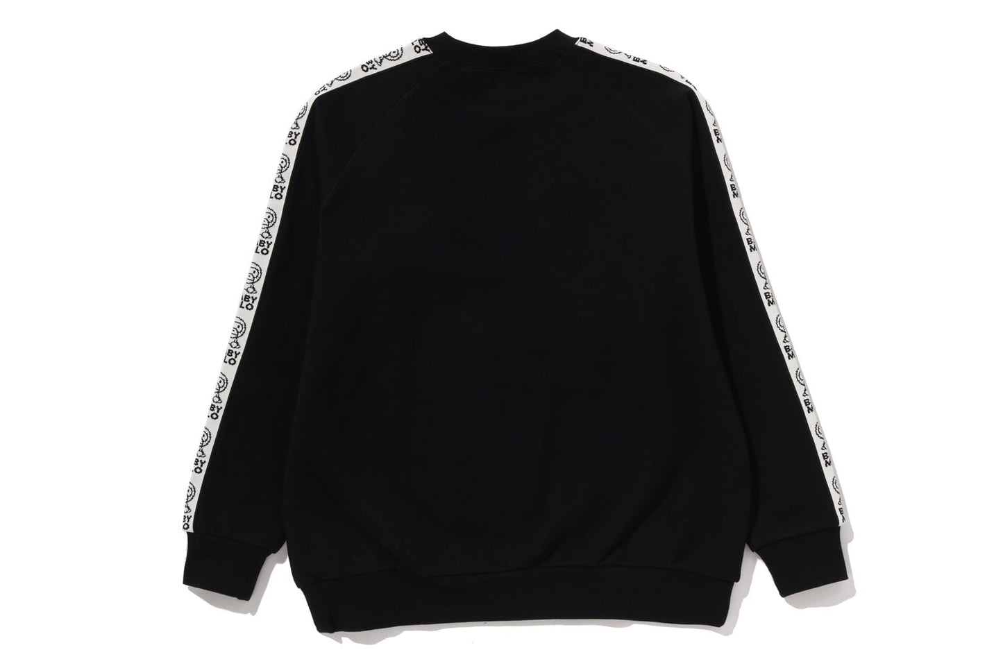 BAPE BABY MILO LINE TAPE RELAXED FIT CREWNECK SWEATSHIRT