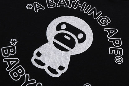 BAPE BABY MILO LINE TAPE RELAXED FIT CREWNECK SWEATSHIRT