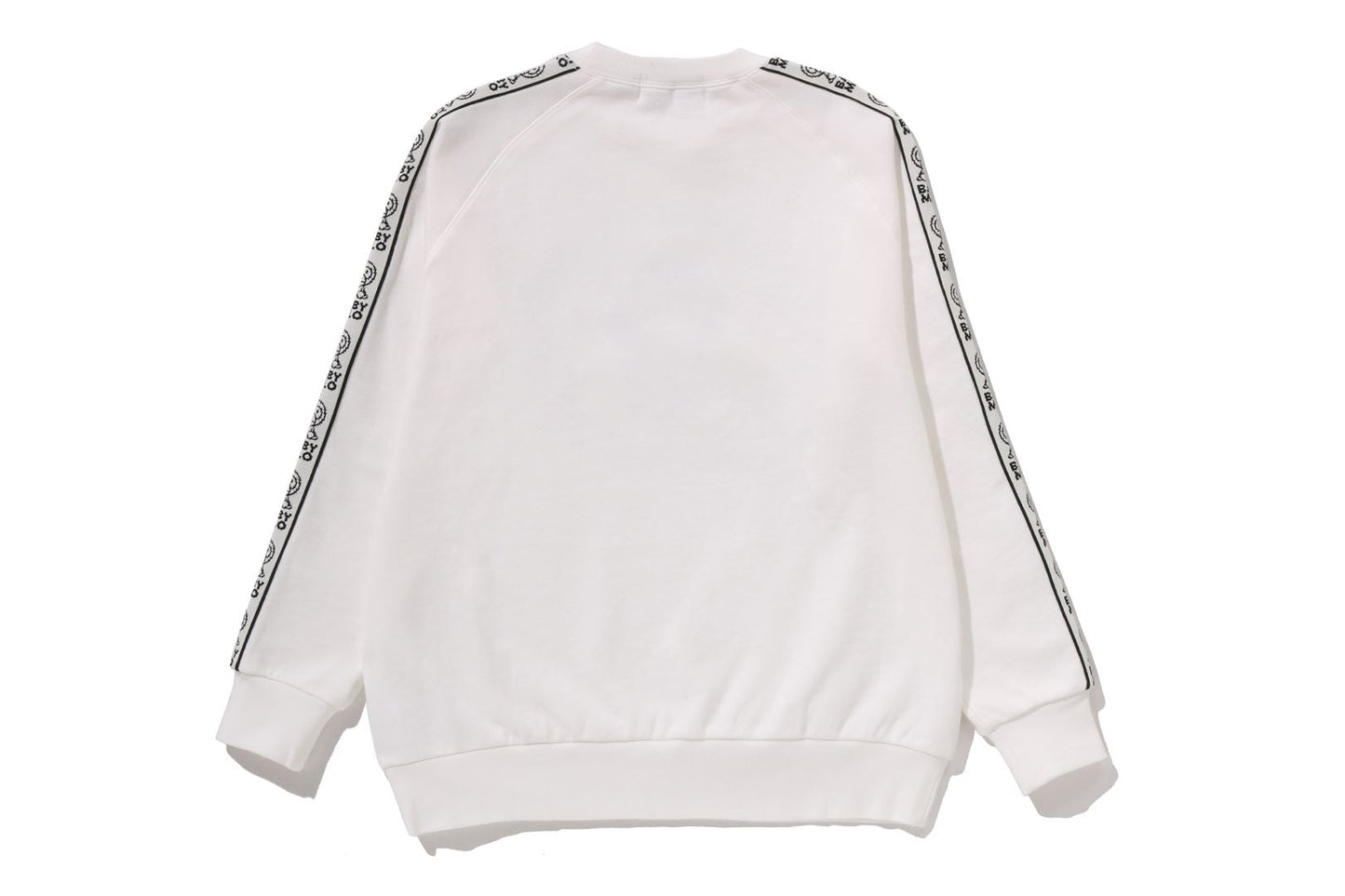 BAPE BABY MILO LINE TAPE RELAXED FIT CREWNECK SWEATSHIRT