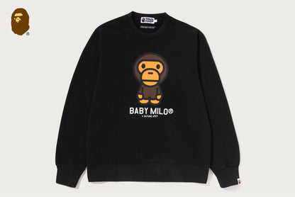 BAPE HEAVY WASHED MILO 大學T