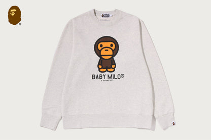 BAPE HEAVY WASHED MILO 大學T