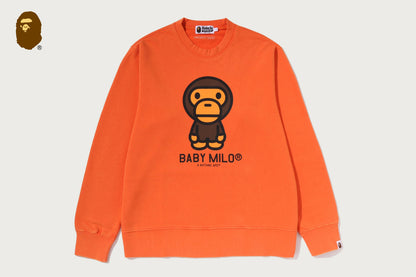 BAPE HEAVY WASHED MILO 大學T