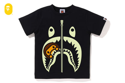 BAPE GLOW IN THE DARK MILO SHARK TEE