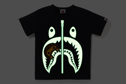 BAPE GLOW IN THE DARK MILO SHARK TEE