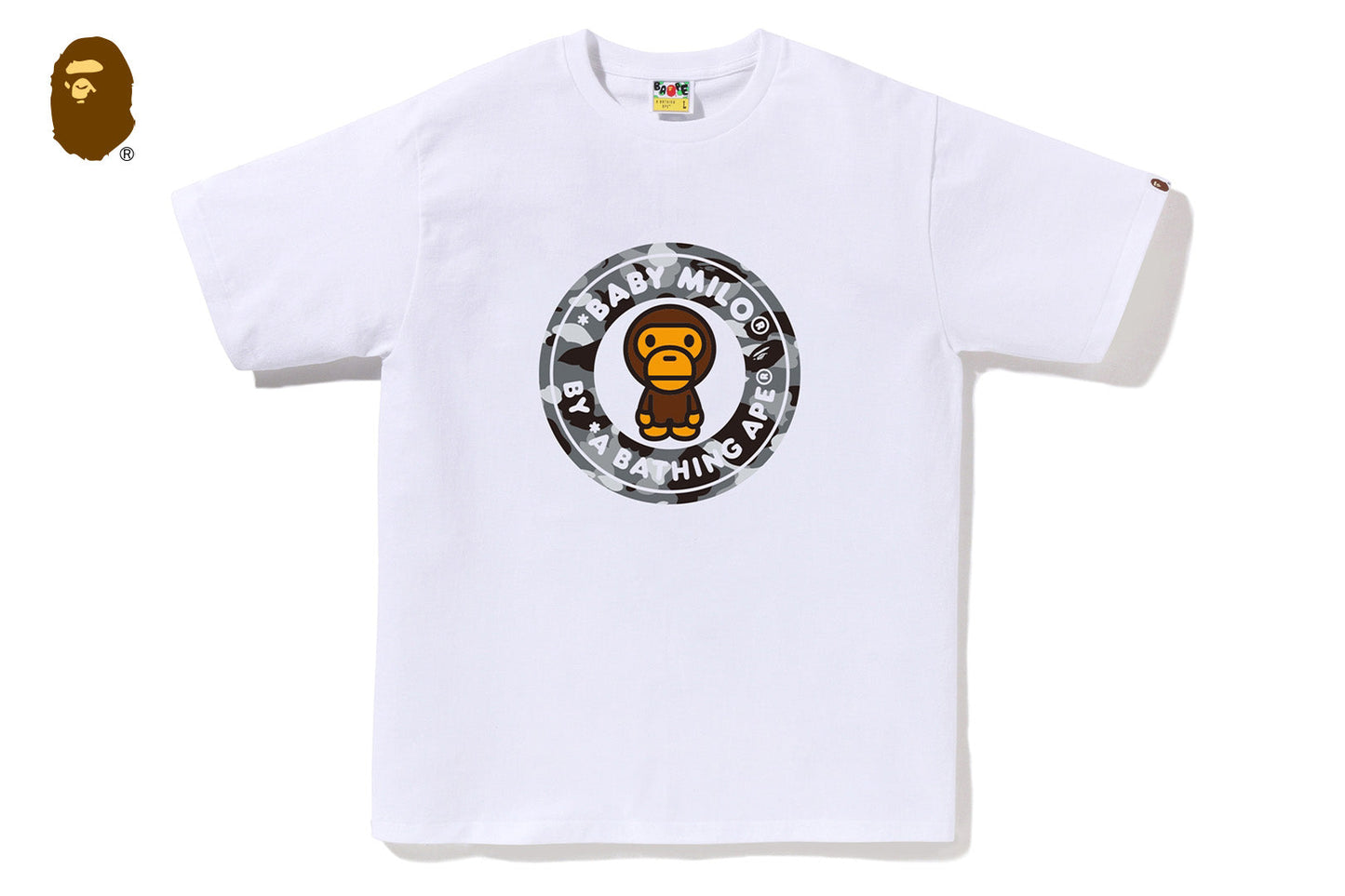 BAPE 1ST CAMO MILO BUSY WORKS TEE