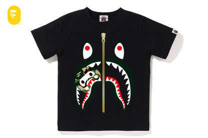 BAPE ABC CAMO MILO SHARK TEE