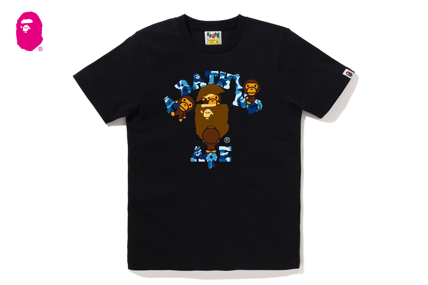 BAPE ABC CAMO 大學 MILO TEE