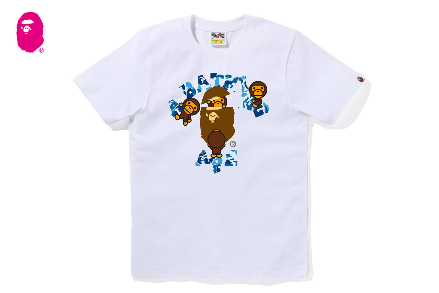 BAPE ABC CAMO 大學 MILO TEE