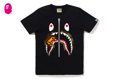 BAPE 1ST CAMO MILO SHARK TEE