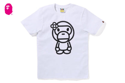BAPE 水晶石大寶寶莉莎T恤