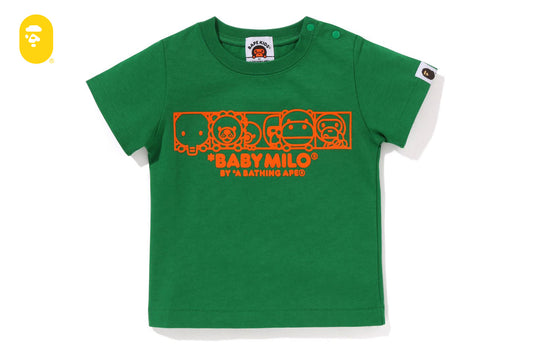 BAPE BABY MILO FRIENDS BLOCK TEE