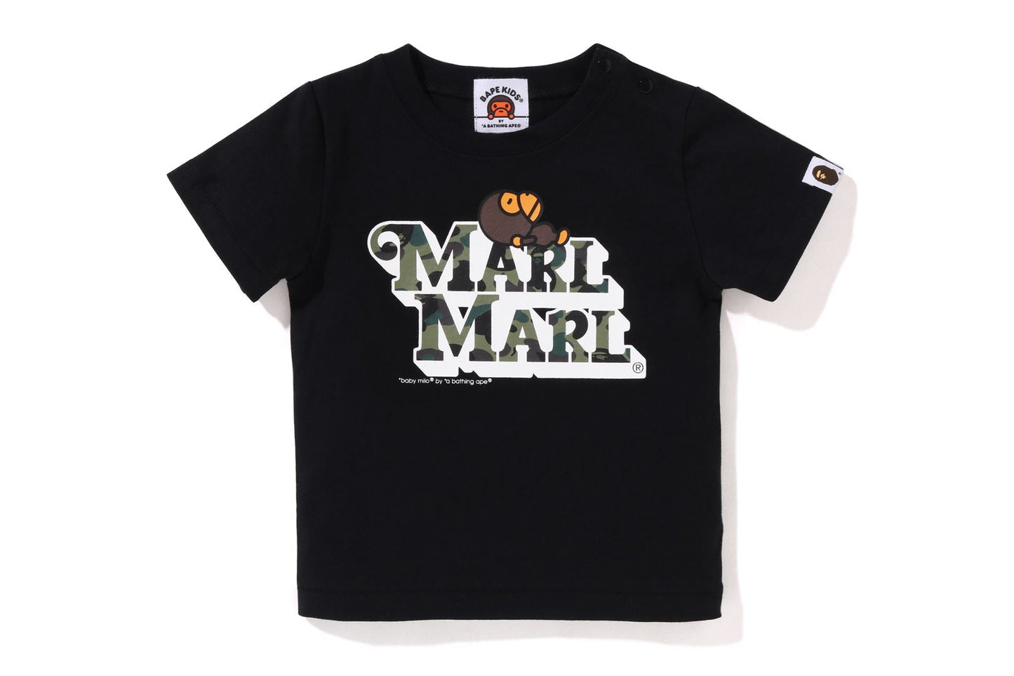BAPE BAPE X MARLMARL 1ST CAMO BABY MILO TEE