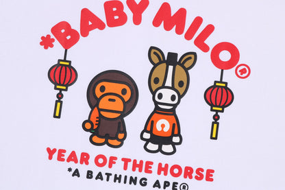 BAPE YEAR OF THE HORSE BABY MILO TEE