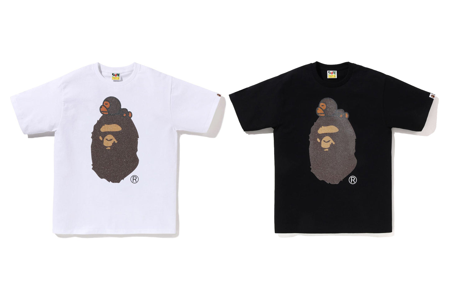 BAPE GLASS BEADS MILO ON BAPE TEE
