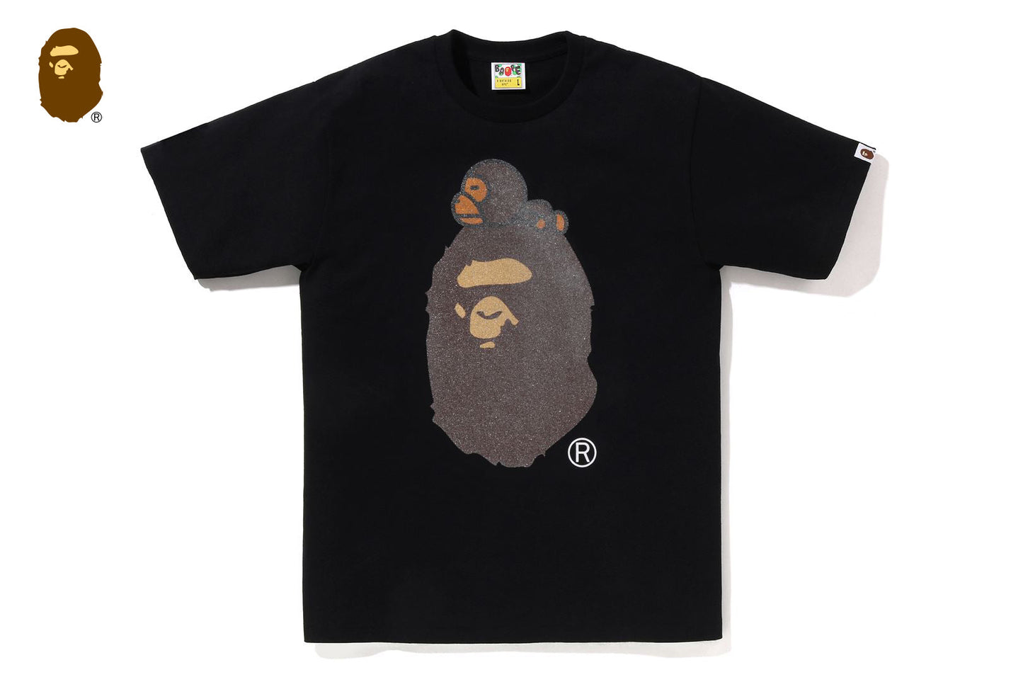 BAPE GLASS BEADS MILO ON BAPE TEE