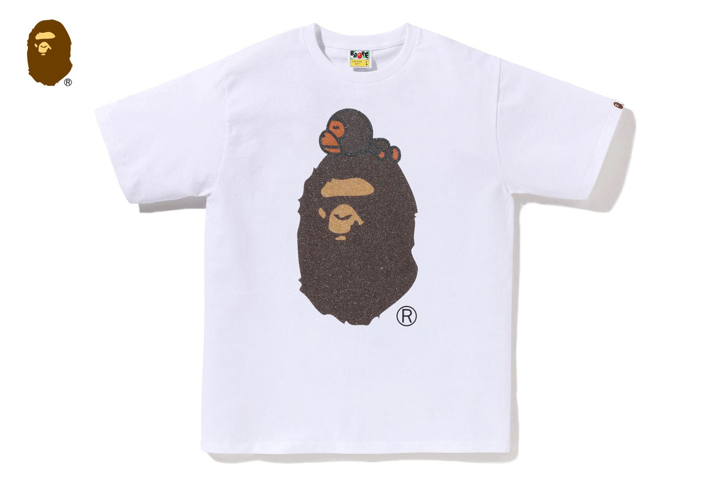 BAPE GLASS BEADS MILO ON BAPE TEE