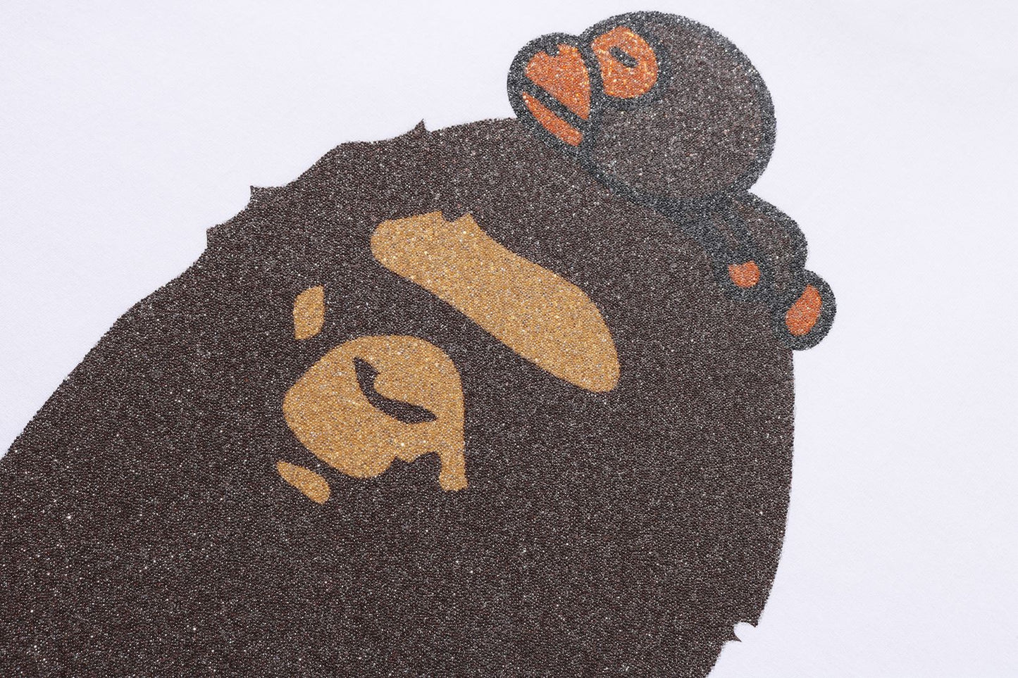 BAPE GLASS BEADS MILO ON BAPE TEE