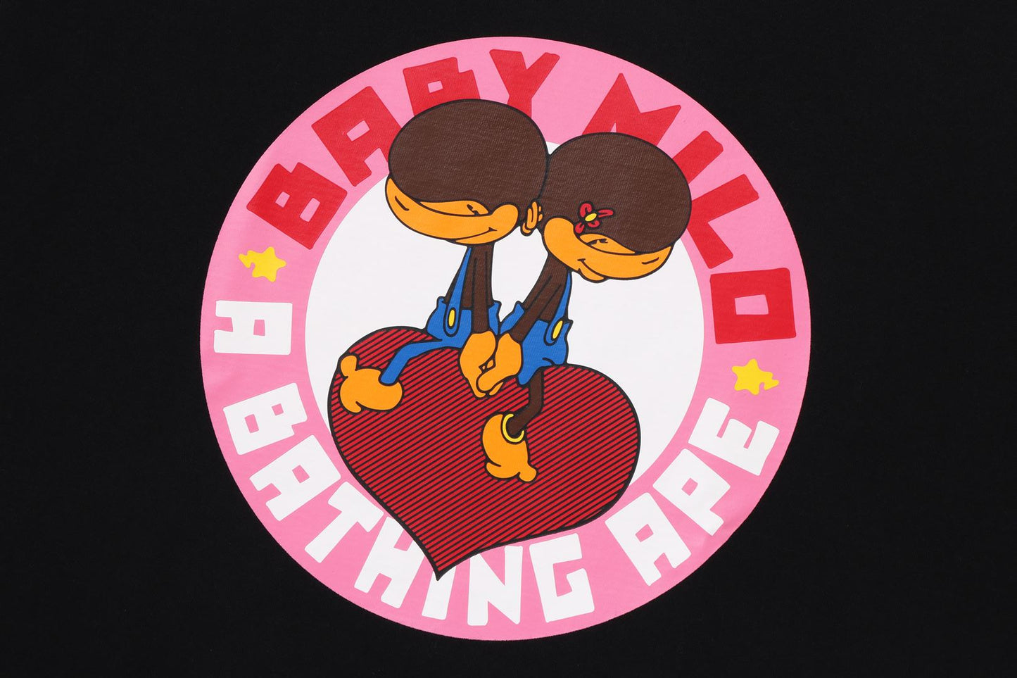 BAPE HEART BABY MILO TEE