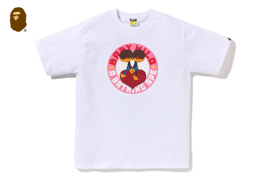 BAPE HEART BABY MILO TEE