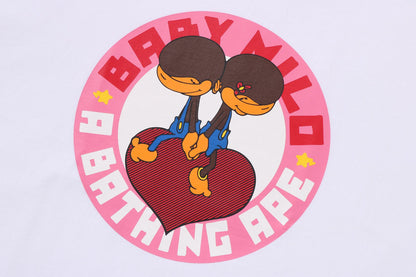 BAPE HEART BABY MILO TEE