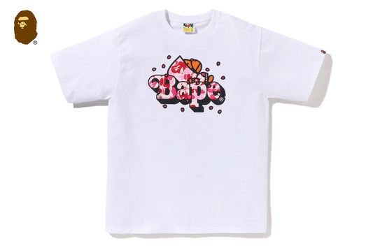 BAPE ABC SAKURA CAMO MILO ON BAPE TEE