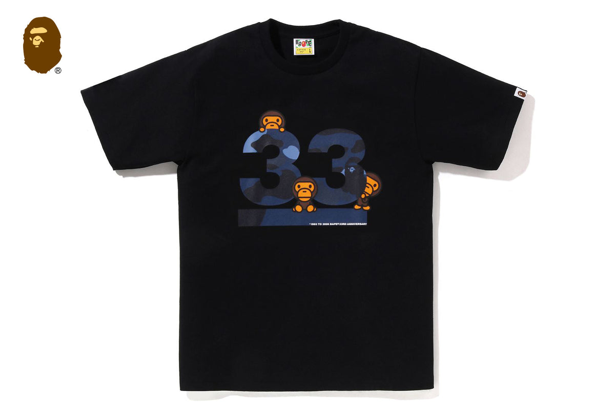 BAPE 33周年紀念 BABY MILO T恤