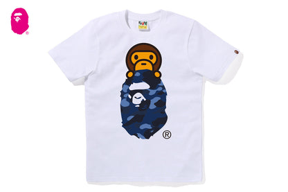 BAPE COLOR CAMO MILO ON APE HEAD TEE