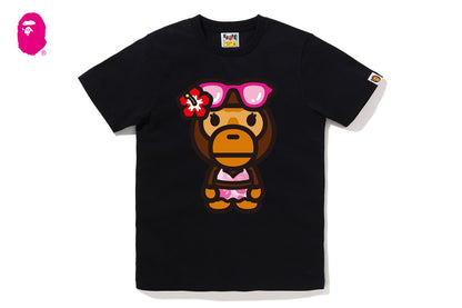 BAPE BIG BABY LISA 夏季T恤