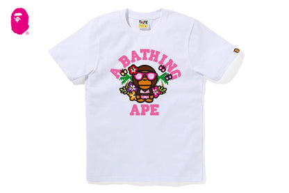 BAPE LISA COLLEGE SUMMER TEE
