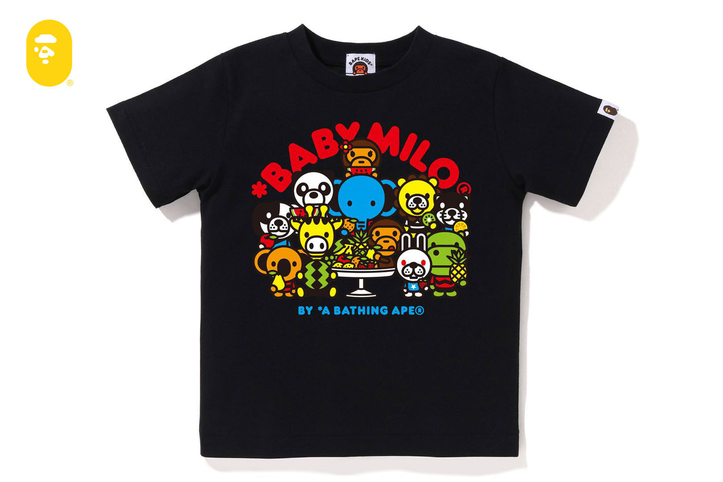 BAPE BABY MILO MIXED FRUIT TEE