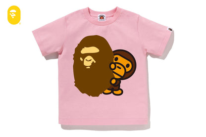 BAPE APE HEAD & BABY MILO TEE