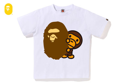 BAPE APE HEAD & BABY MILO TEE