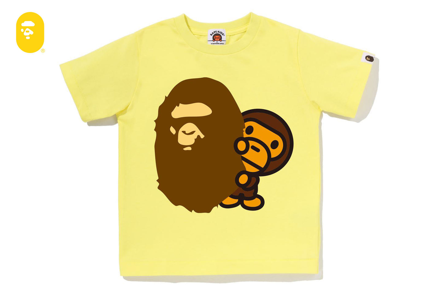 BAPE APE HEAD & BABY MILO TEE