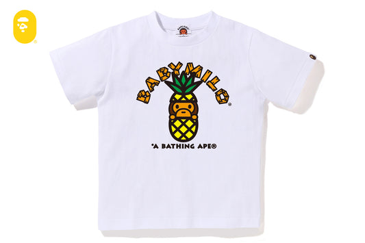 BAPE BABY MILO 鳳梨T恤