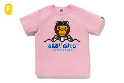 BAPE ABC CAMO MILO FLOAT SUMMER TEE