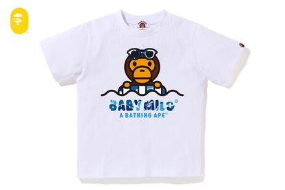 BAPE ABC CAMO MILO FLOAT SUMMER TEE