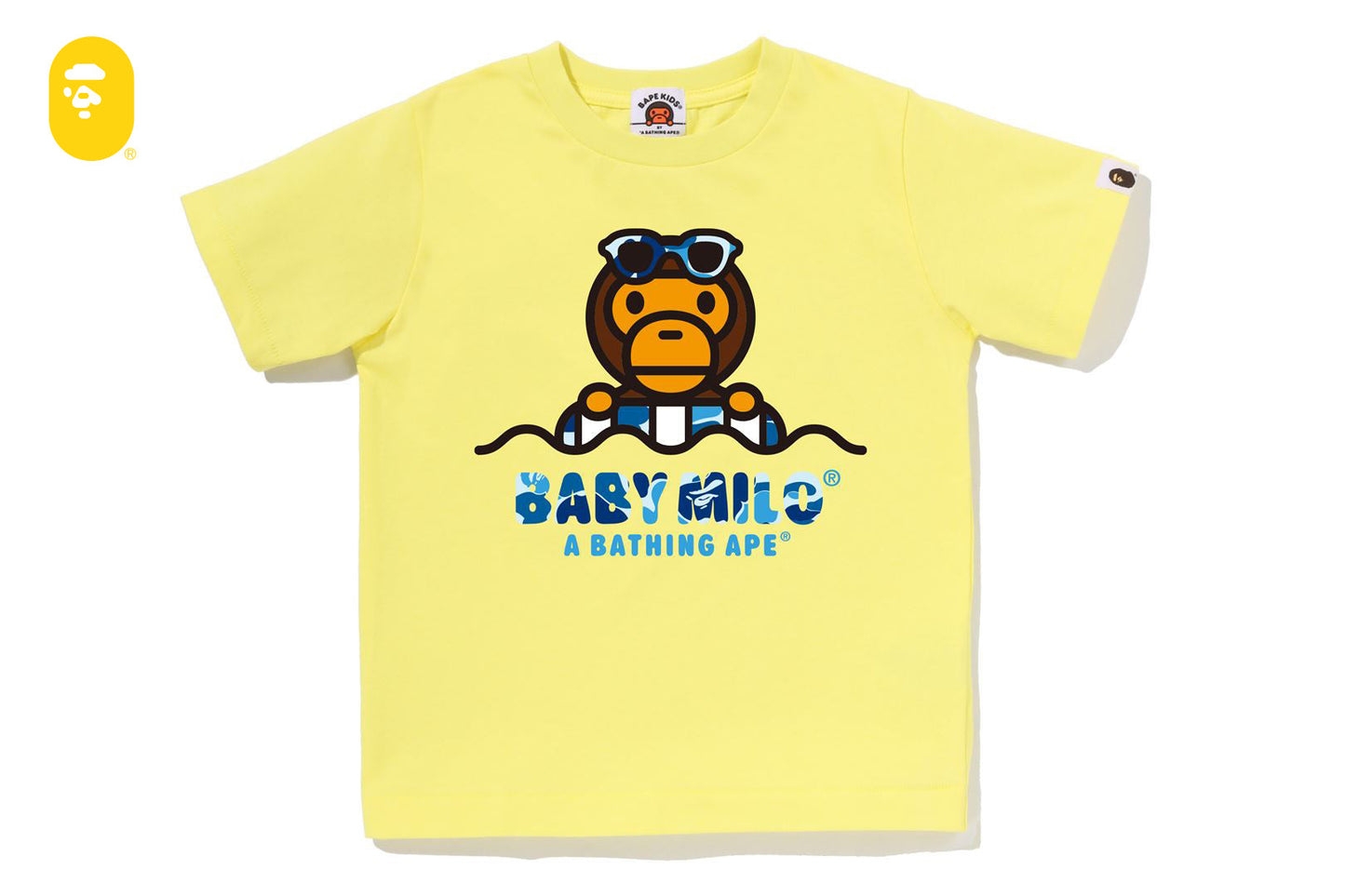 BAPE ABC CAMO MILO FLOAT SUMMER TEE