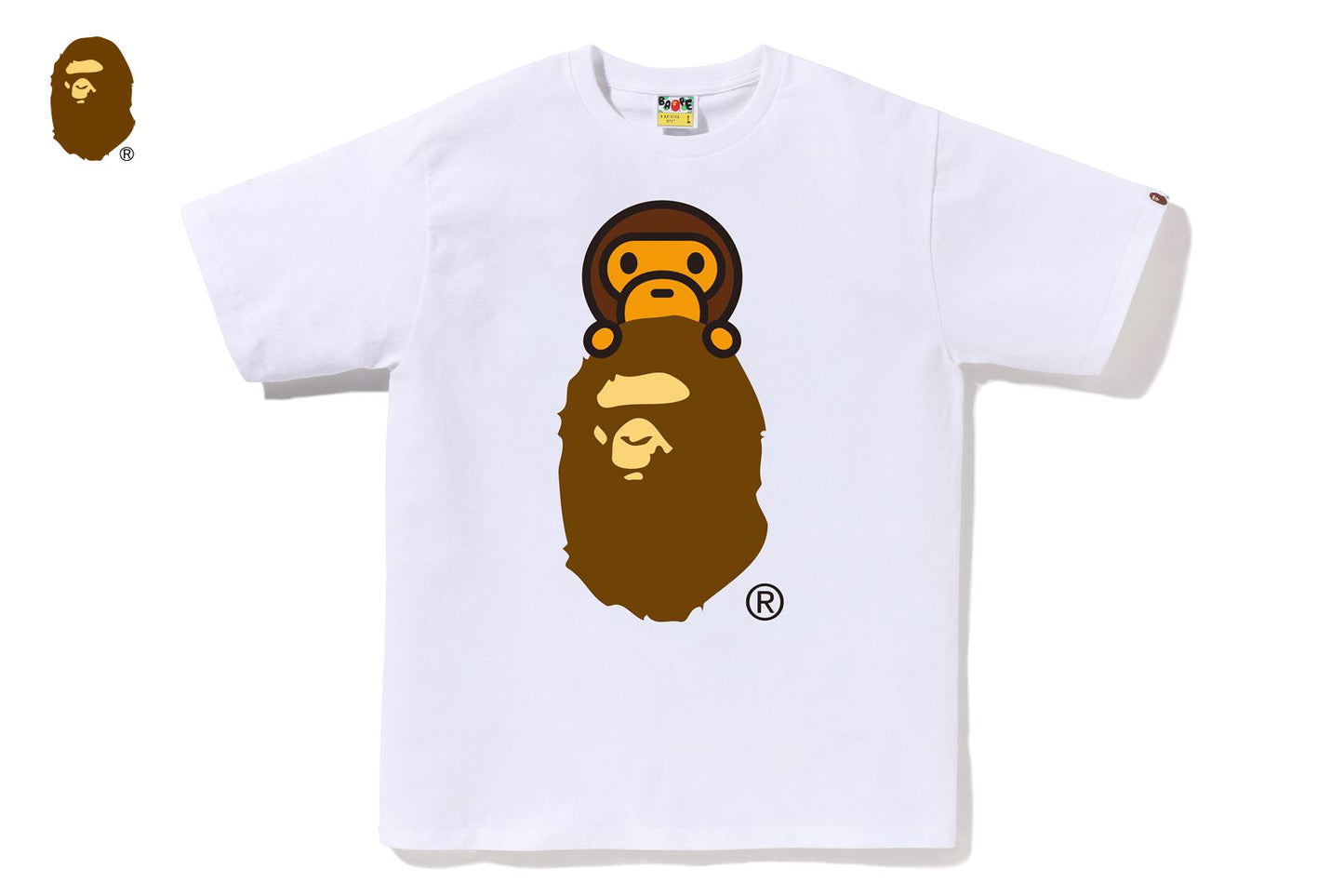 BAPE MILO ON APE HEAD TEE