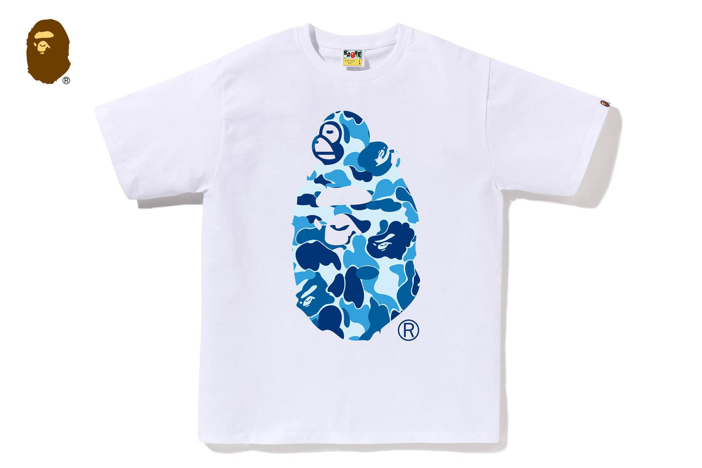 BAPE ABC CAMO MILO ON BIG APE TEE