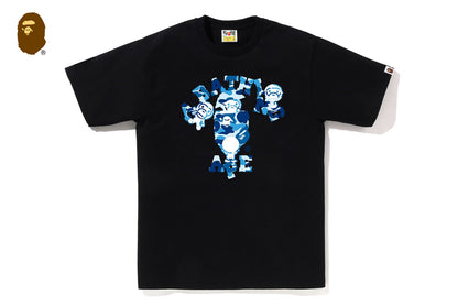 BAPE ABC CAMO COLLEGE MILO TEE