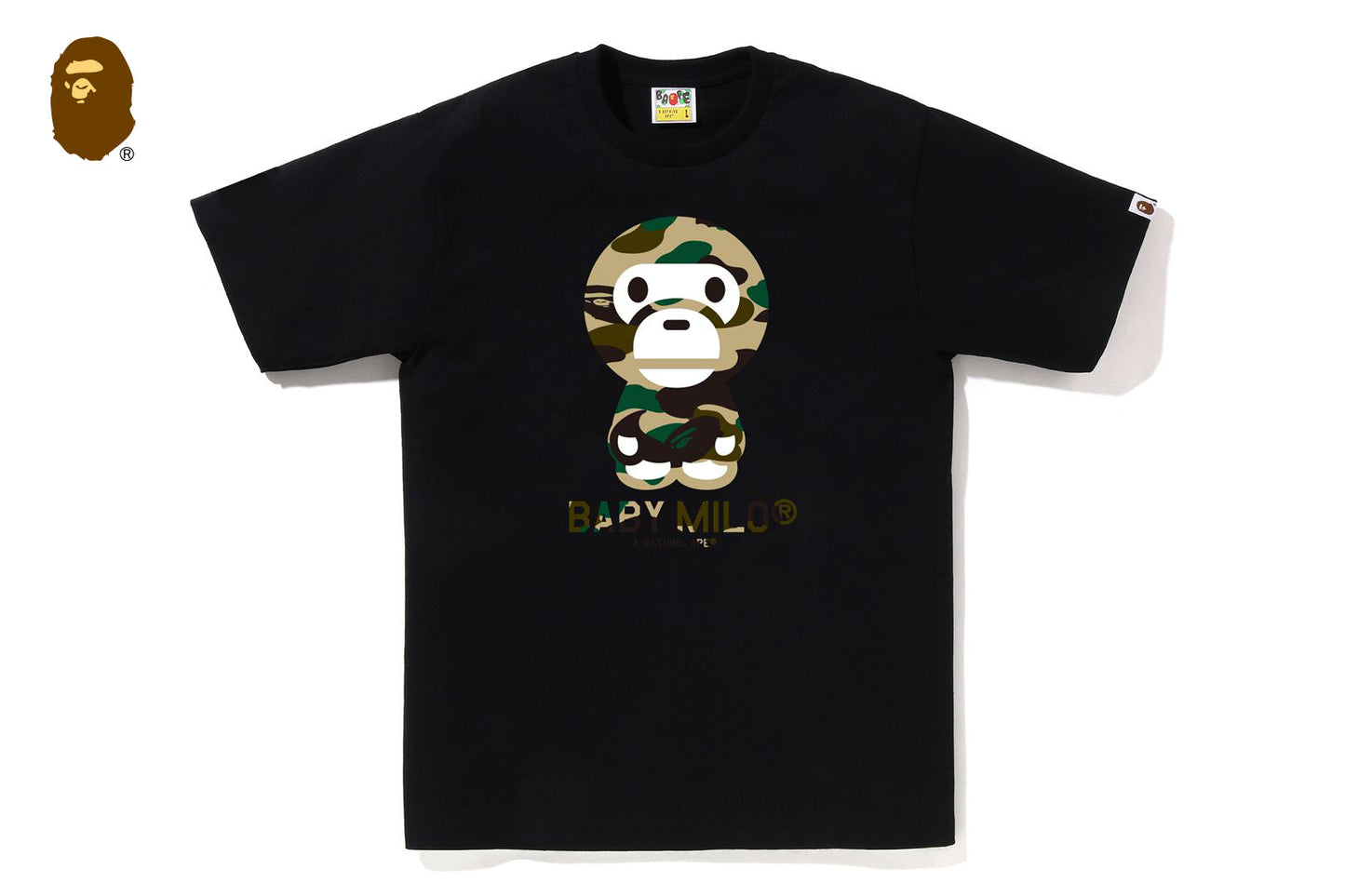 BAPE 1ST CAMO BABY MILO TEE