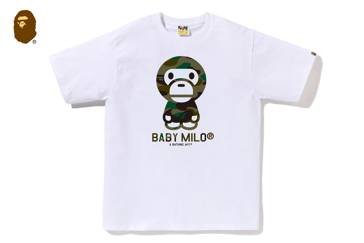 BAPE 1ST CAMO BABY MILO TEE
