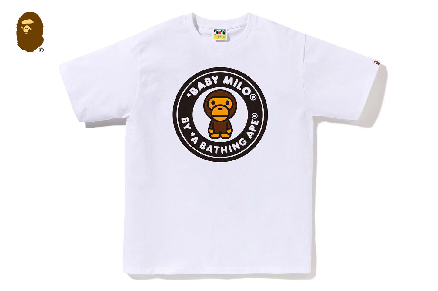 BAPE LINE CAMO MILO BUSY WORKS TEE