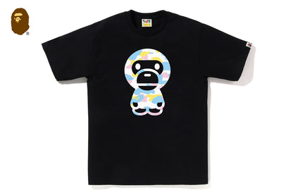 BAPE NEW MULTI CAMO BIG BABY MILO TEE