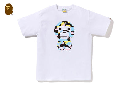 BAPE NEW MULTI CAMO BIG BABY MILO TEE